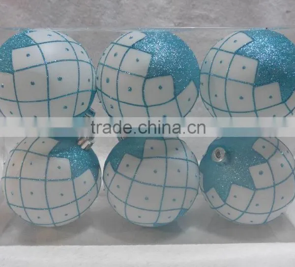 80MM Festival Decorative Transparent Christmas Ball photo-2
