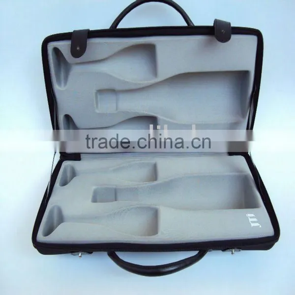EVA Custom Single Wine Case With Handle photo-2