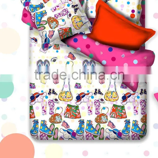 Kids Bedding Set Pigment Printed 128*68