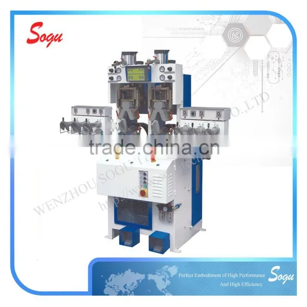 Steam Model Backpart Shoe Moulding Machine