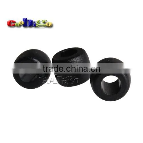 5/32"(4mm) Hole Plastic Beads Bell Stopper Cord Ends For Apparel Sportwear Accessories #FLS191-B photo-2