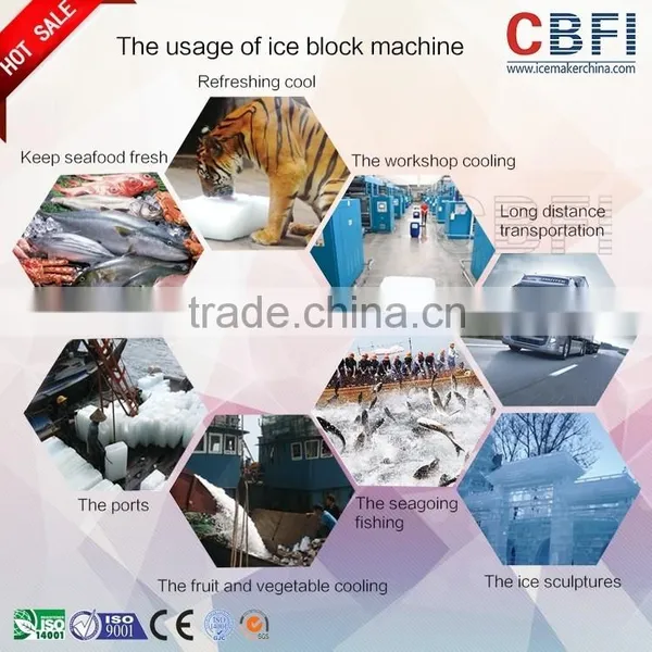 R22/R404a Refrigerant Ice Block Making Machine photo-3