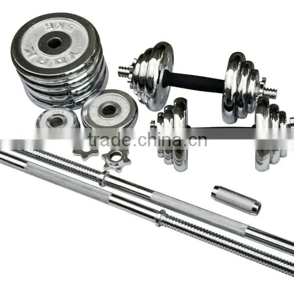 50kg Electroplating Dumbbell Set photo-2