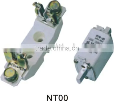 NT square pipe fuse and fuse base/low voltage fuse link