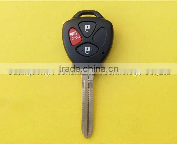 2+1 Buttons Remote Key Shell Key Blank for Toyota Camry Car Key photo-2