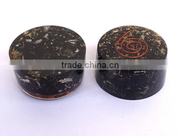 Black Tourmaline Stone Orgonite Tower Buster photo-5