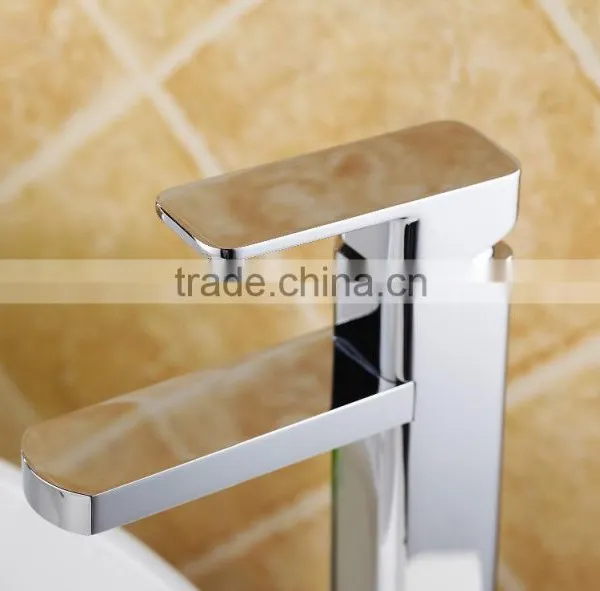 Brass High Body Square Basin Mixer/high Grand Faucet photo-3
