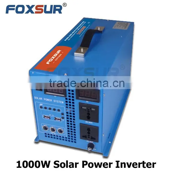 1000W Digital Display Pure Sine Wave Solar Inverter With PWM Solar Controller 24V dc to 230V AC With Battery Charger Off Grid photo-2