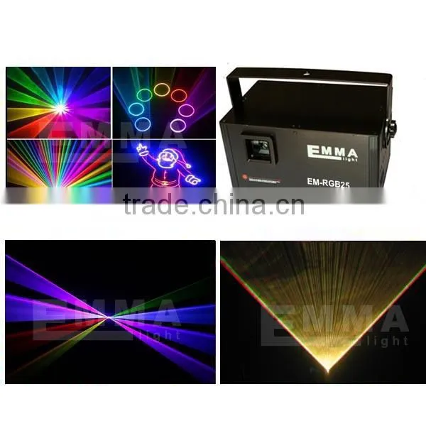 3w Dmx Rgb Small Stage Laser Lighting,disco Ktv Nightclubs Stage Laser Light Projector