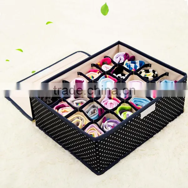 WBD-002:Yiwu MuJia Wholesale Oxford Cloth Waterproof Storage Box,Underwear Storage Box,bed Storage Box photo-5