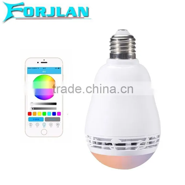 App Control Rgb Best Quality Bluetooth Led Bulb Speaker Bluetooth Bulb Lamp photo-2