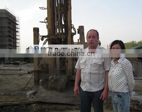 Water Well Drilling Equipment Rig With DTH Hammer and Air Compressor photo-6