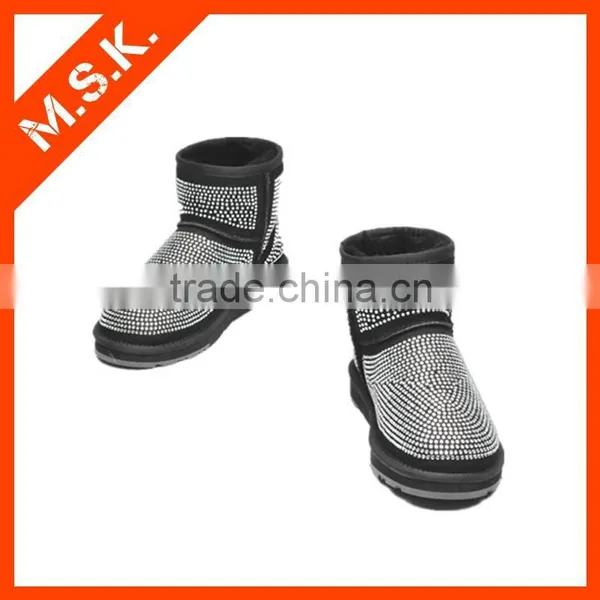 2015 New Design Rhinestone Ankle Boots photo-4
