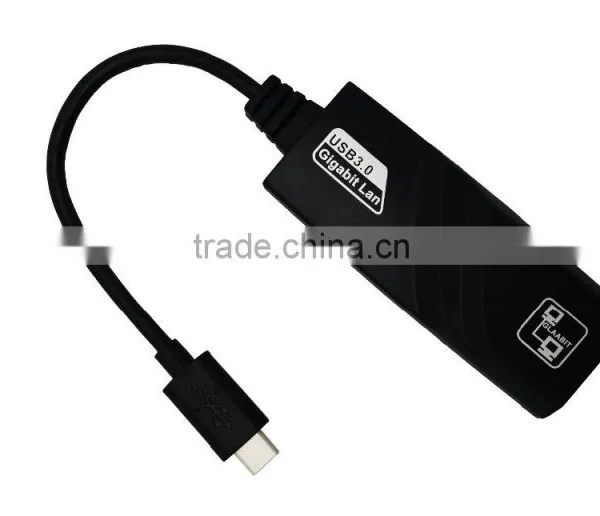 USB3.1/Type-C to Gigabit Ethernet Adapter USB3.1 to USB3.0 Gigabit Lan for Macbook photo-2