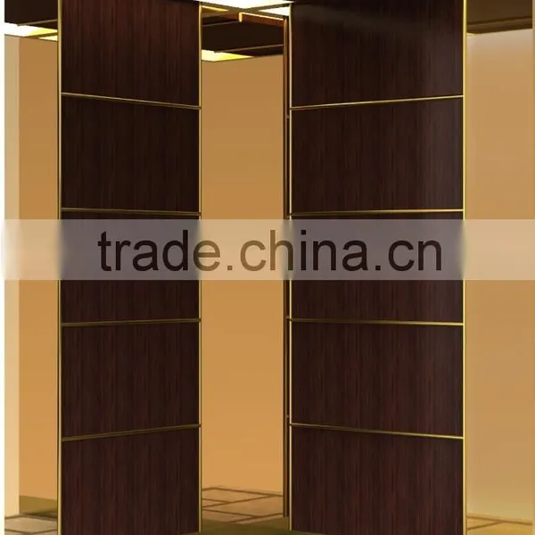 Passenger/Comercial/recidential With Wood Surface Plate Wall Elevator Lift photo-3