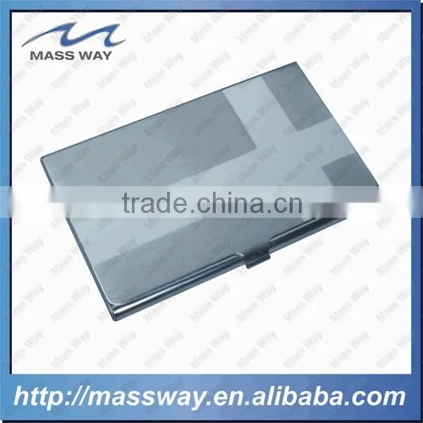 Blank Large Aluminum Metal Name Card Holder photo-3