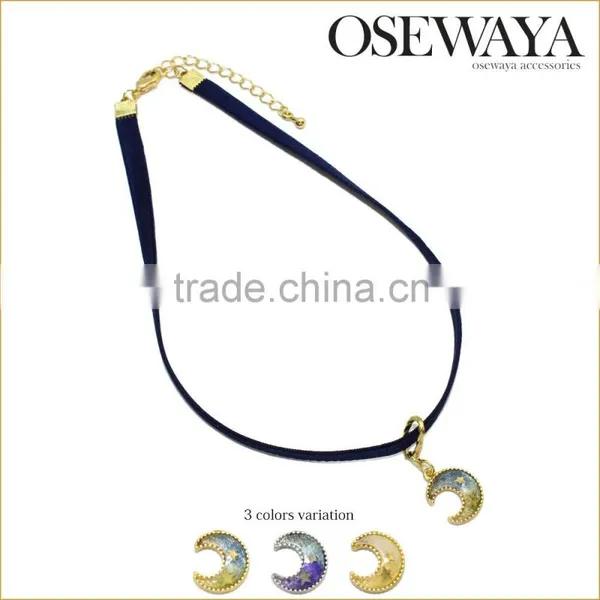 Osewaya Jewelery Beads Necklace Trendy Fashion Choker no Moq