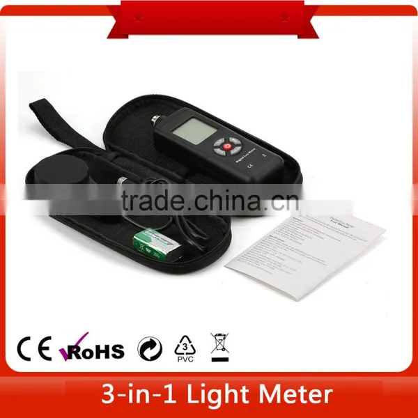 High Quality Temperature Humidity 0~200,000 Lux Meter LED TL-601 photo-2