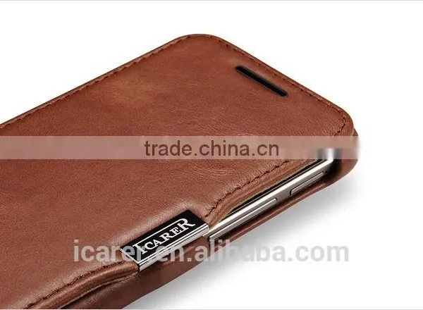 Genuine Leather Right Open Case For HTC ONE M8 photo-4
