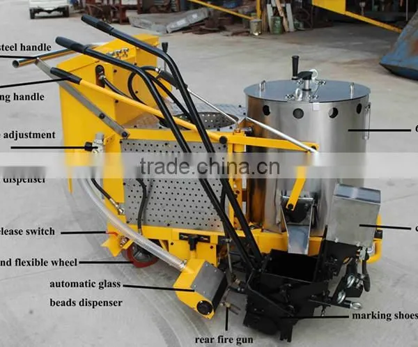 2016 Popular TW-V Self-propelled Raised-type Pavement Marking Machine photo-2