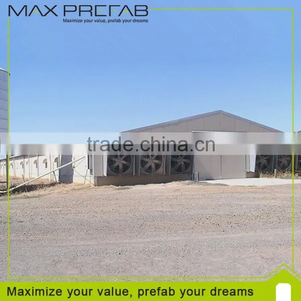 Environmental Controlled Automatic Prefabricated Poultry House