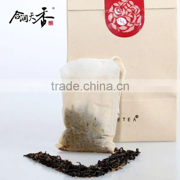 Yunnan Bagged Black Tea With Lemon Pieces Flavoured Mixed Warm Body photo-4