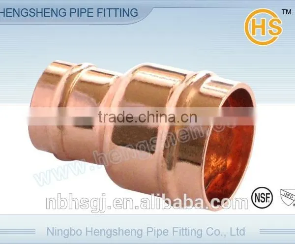 Copper Reducing Coupling C x C
