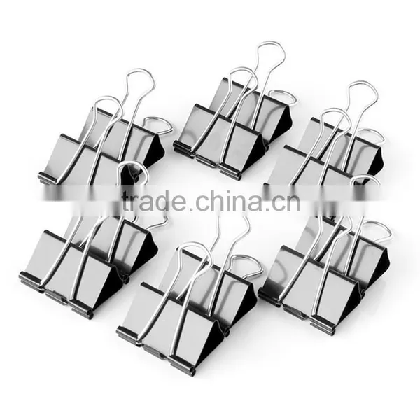 Metal Binder Clips Paper Clip Office Supplies For Notes Letter Paper Books Office School Paper photo-3