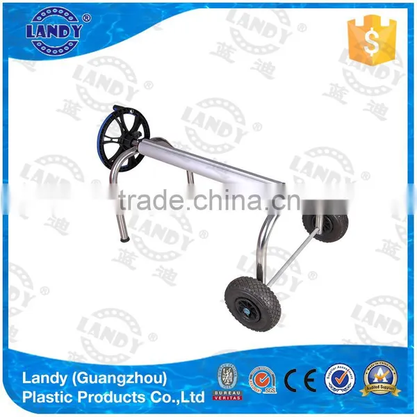 Fast Shipping Adjustable Hot Cheap Swimming Pool Solar Cover Roller photo-3