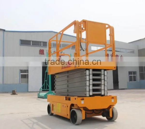 Self-propelled Electric Scissor Wheel Lift photo-2