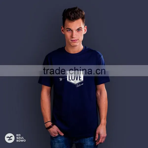 2016 Men T-shirt Male Design Printed Logo Slogan Screenprint Transfer DTG OEM Service
