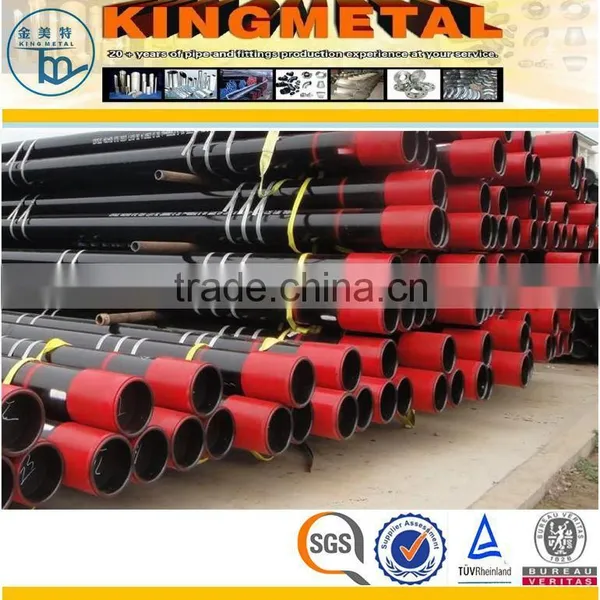 API 5CT N80 Seamless Steel Oil Well Casing Pipe Length: R1 R2 R3 photo-5