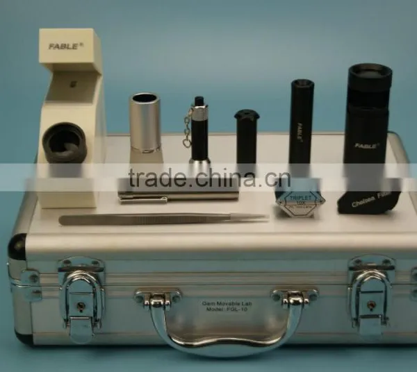 Protable10 Items Multifunction Gem Testing Travel Toolkit photo-4