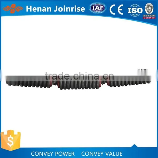 Rubber Coated Buffer Conveyor Roller for Stone Quarry photo-6