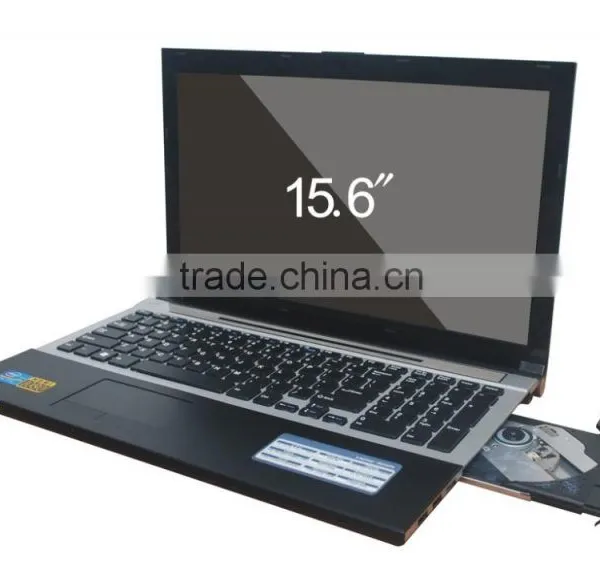 15.6inch laptop notebook PC computer with DVD/CD RW drive intel processor CPU