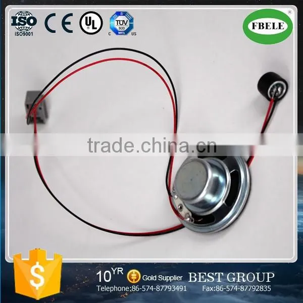 FB45 With FBWJ-02 and EM9767 Hot Sell Electret Condenser Microphone With Loudspeaker and Connector (FBELE) photo-2