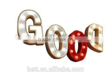 Hot Selling Wood Plastic Composite Marquee Letter Sign Indoor Changeable Letter Signs photo-4