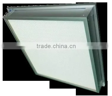 Customized Mini-pleat HEPA Panel Air Filter With Seal Sump photo-2