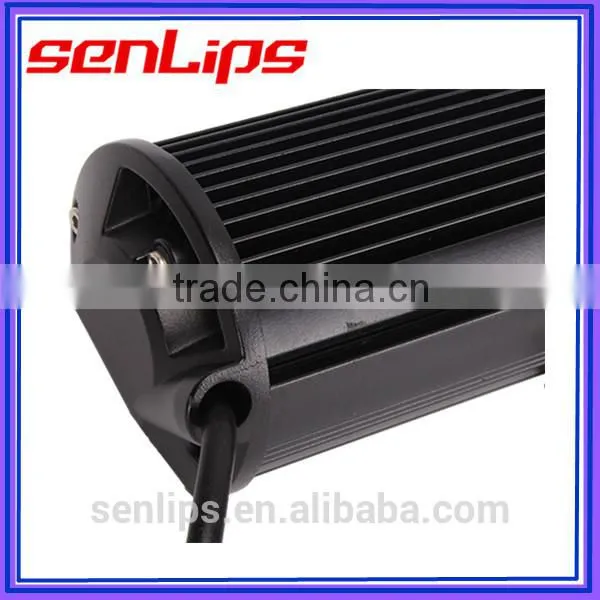 Double Row High-bright 4D Lens 54W 9inch 4500LM US Chip Led Light Bar for Truck Offroad Boat photo-5