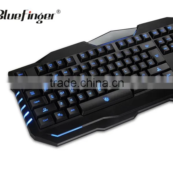 Shenzhen Factory USB Wired Blue Backlit Game Keyboard and Mouse Combo photo-6