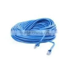 Hot Selling Bare Copper 3M RJ45 CAT6 Blue Color Flat Ethernet Cable Utp Patch Cord photo-4