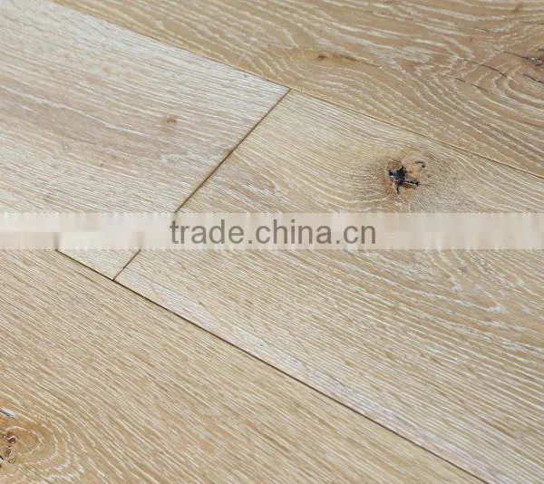 Chene Oak Urban Style Random Width Antique Handscraped ABCD Grade Engineered Wood Flooring photo-3