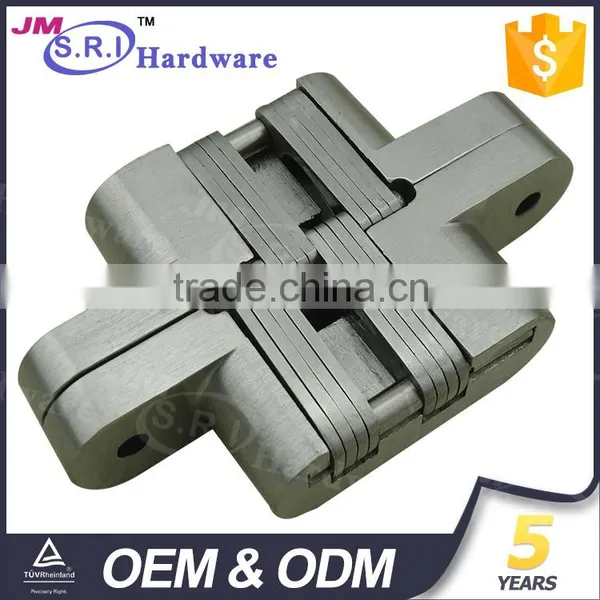Good Quality Zinc Alloy 180 Degree Concealed Hinge , Spring Hinge , Invisible Hinge photo-6