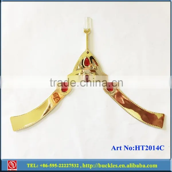 TPU Gold Plating Shoes Vamp Ornament for Sandal Strap HT2030B photo-3
