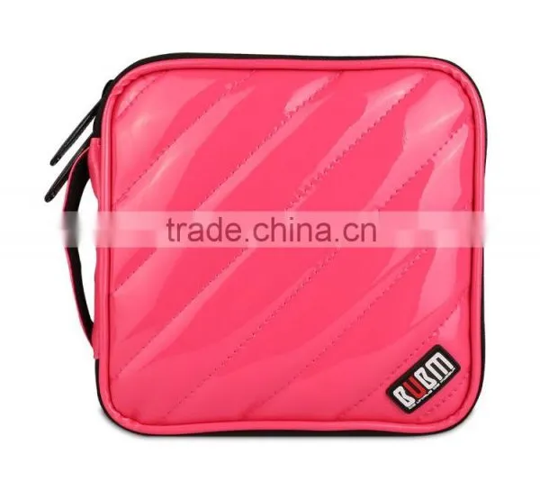 New Product BUBM SHENZHEN PU Pink CD DVD Case WHOLESALE photo-2