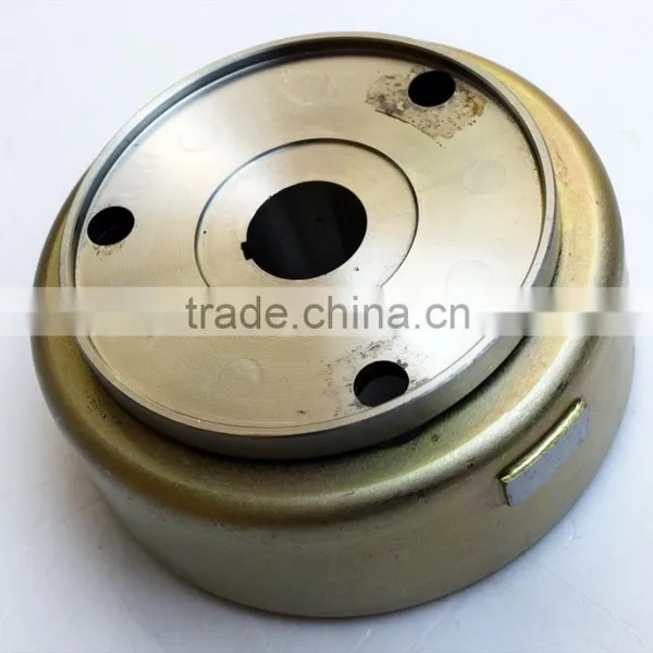 CG-8 Yellow Color Motorcycle Magnet Body With Magneto Rotor photo-2
