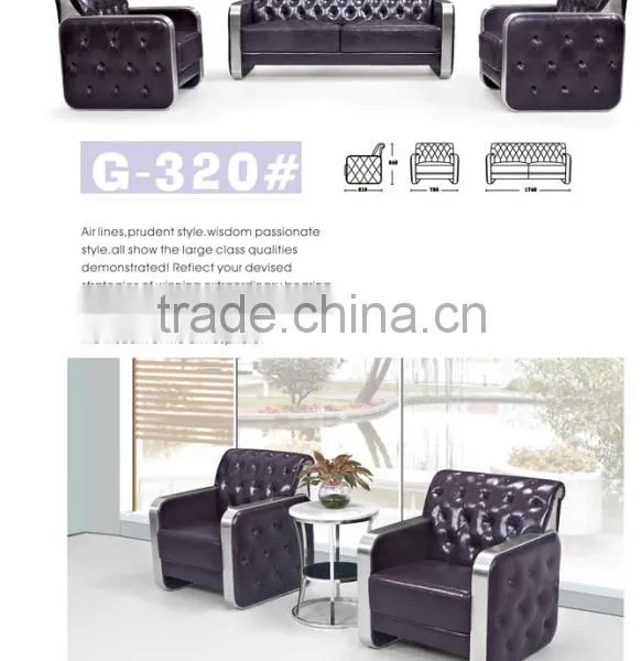 High Quality Hot Selling Home Used Leather Sofa G-319 photo-4