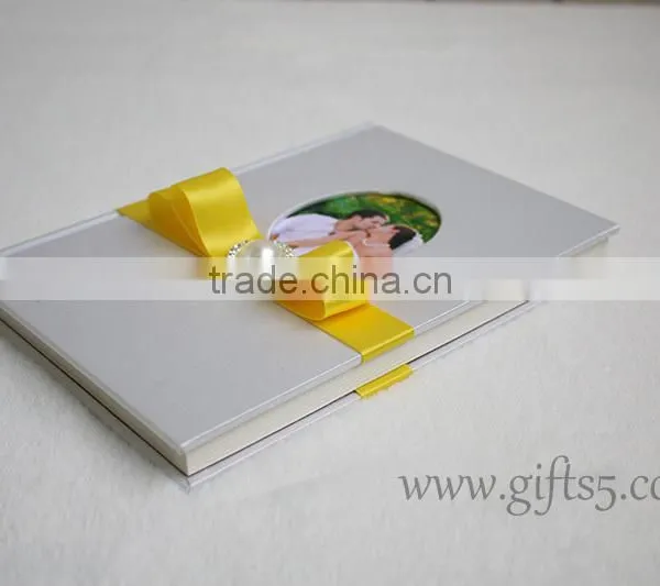 Elegant Romatic Wedding Guest Book photo-2