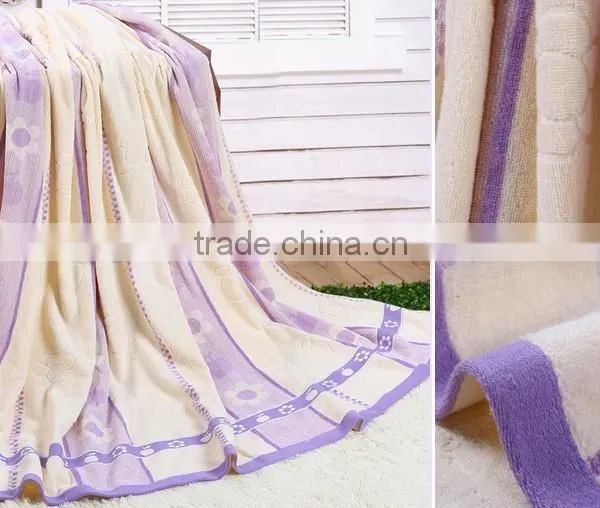Manufactory Walmart China Home Textile Cotton China Supplier Blanket Factory Outlet photo-2