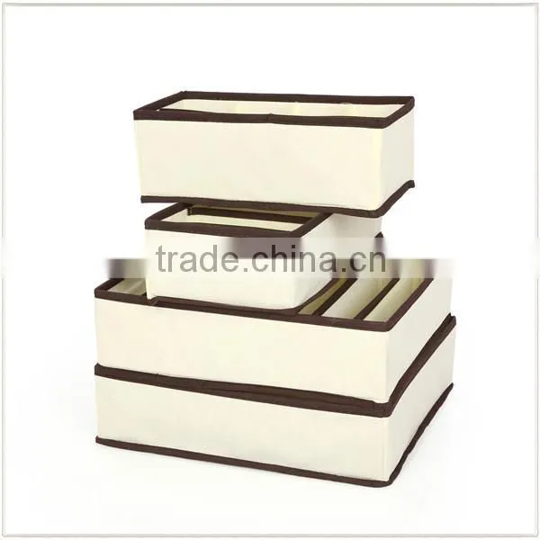 2015 Wholesale Non Woven Fabric Foldable Storage Box photo-2